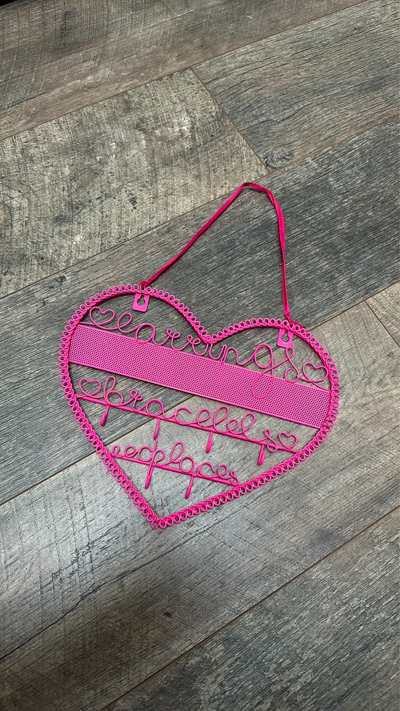 Heart Shaped Jewelry Organizer