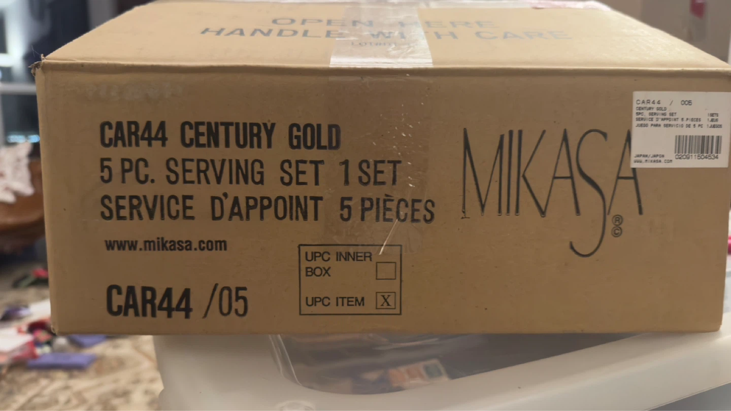 Mikasa Century Gold 5-Piece Serving Set - photo 3