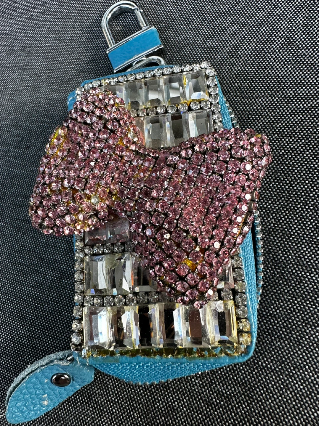 Sparkly Butterfly Keys Holder keychain - photo 2