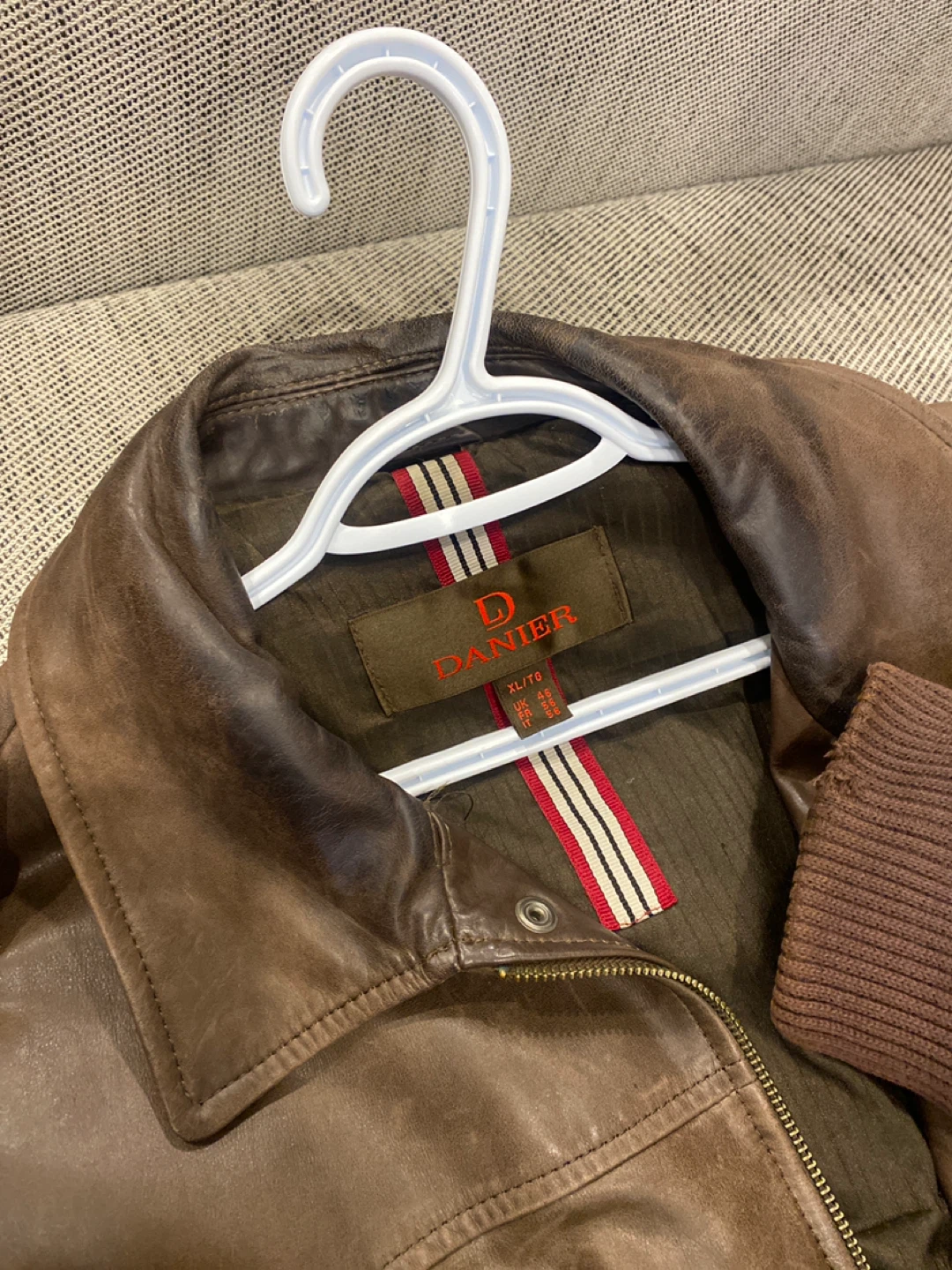 Leather Bomber Jacket - photo 4