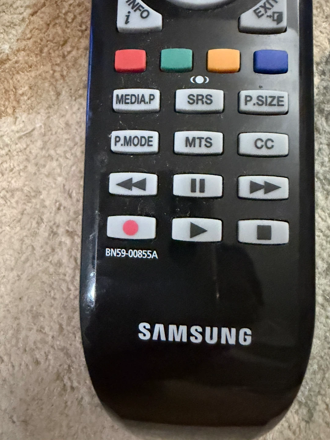 SAMSUNG BN59-00855A REMOTE CONTROL - photo 2