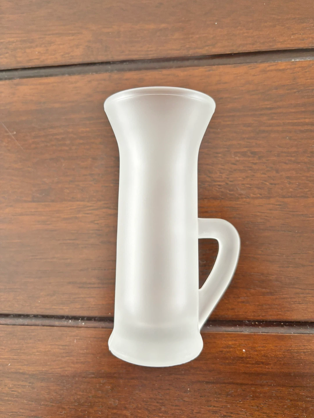 Tall Frosted Glass Shot Glasses/Shooters with Handles - photo 2