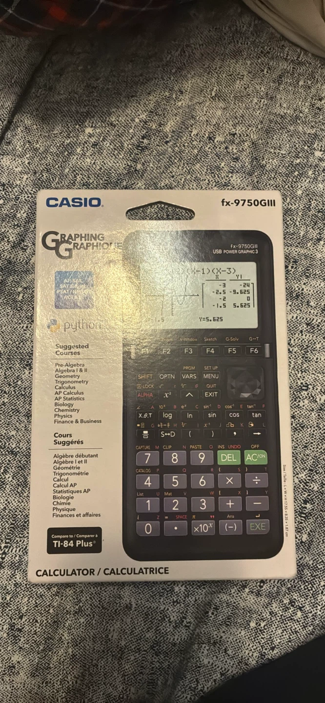 Casio fx-9750GIII Graphing Calculator
