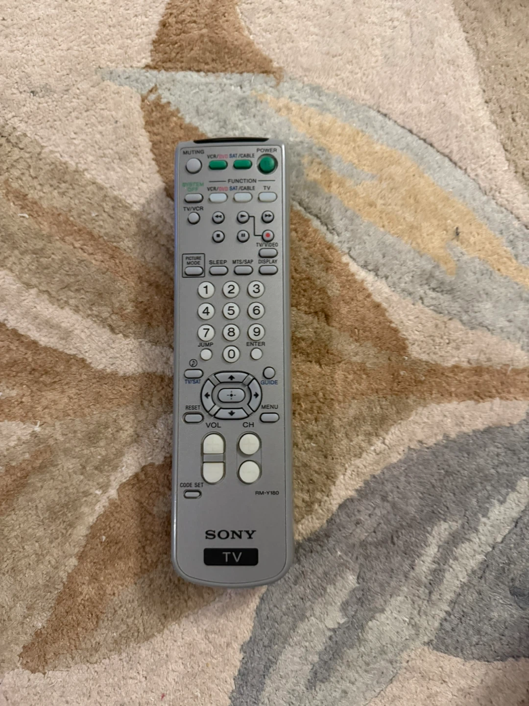 SONY RM-Y180 REMOTE CONTROL