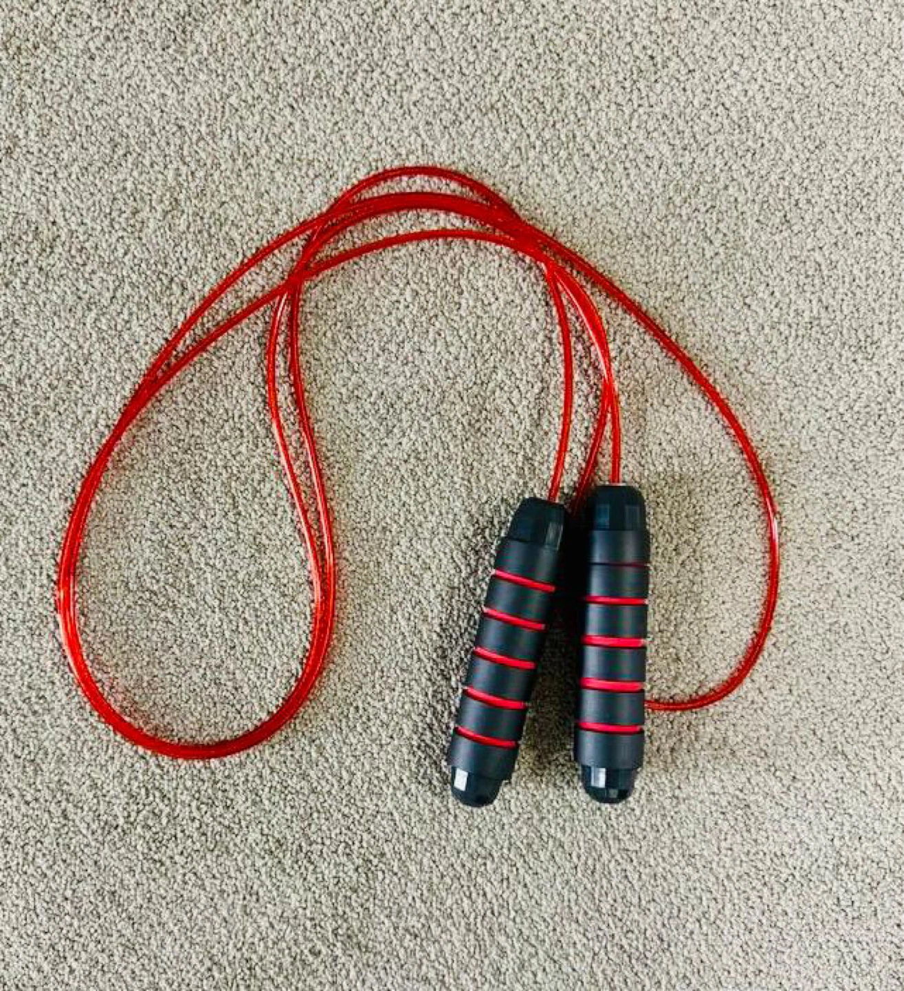 Red Jump/Skipping Rope
