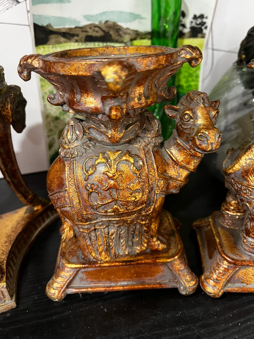Vintage Style Decorative Candlestick Holders (2sets of 4) - photo 5