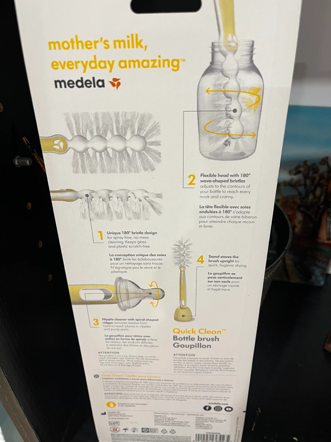 Medela Quick Clean Bottle Brush - photo 3