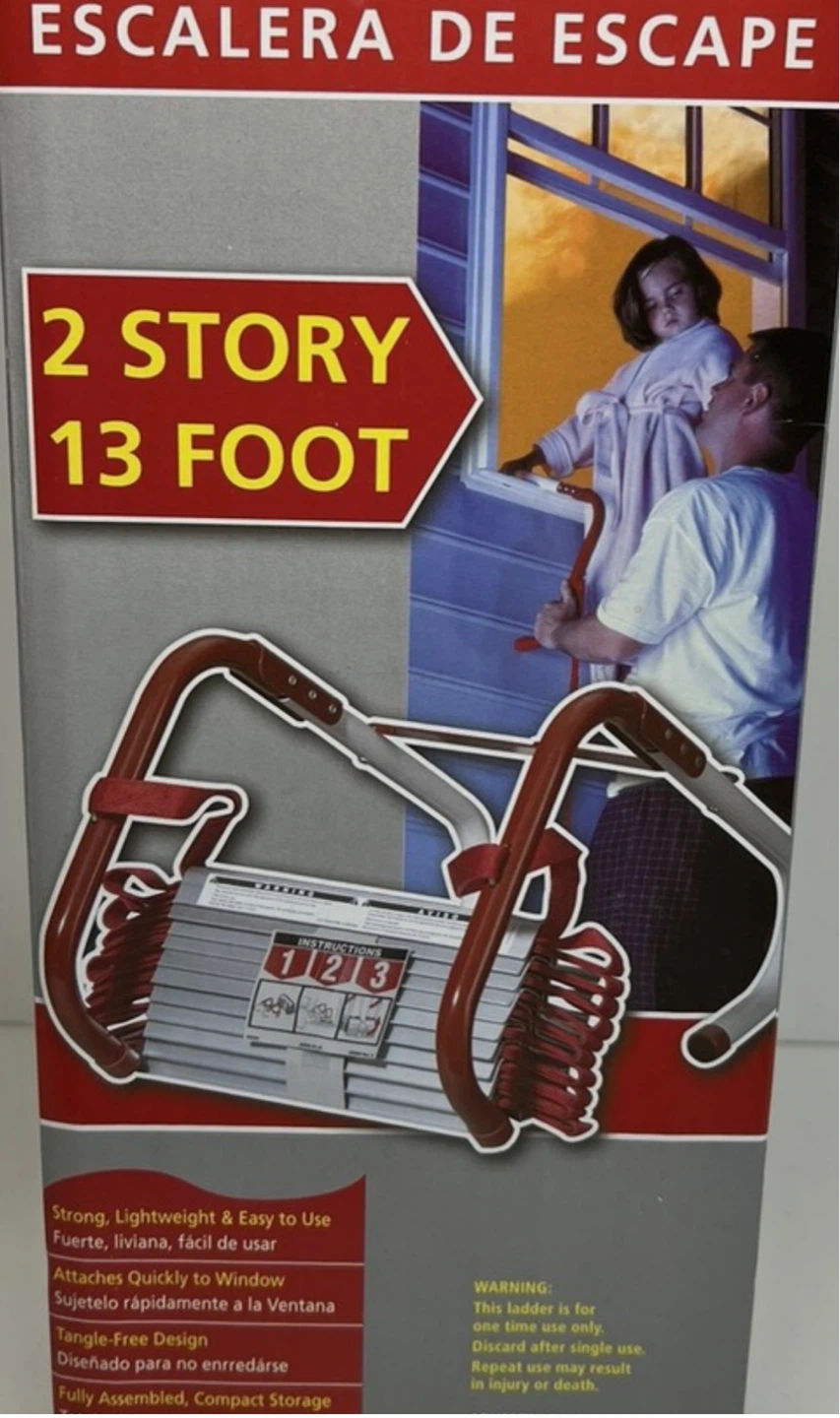 Kidde 2 Story 13 Foot Escape Ladder - photo 2