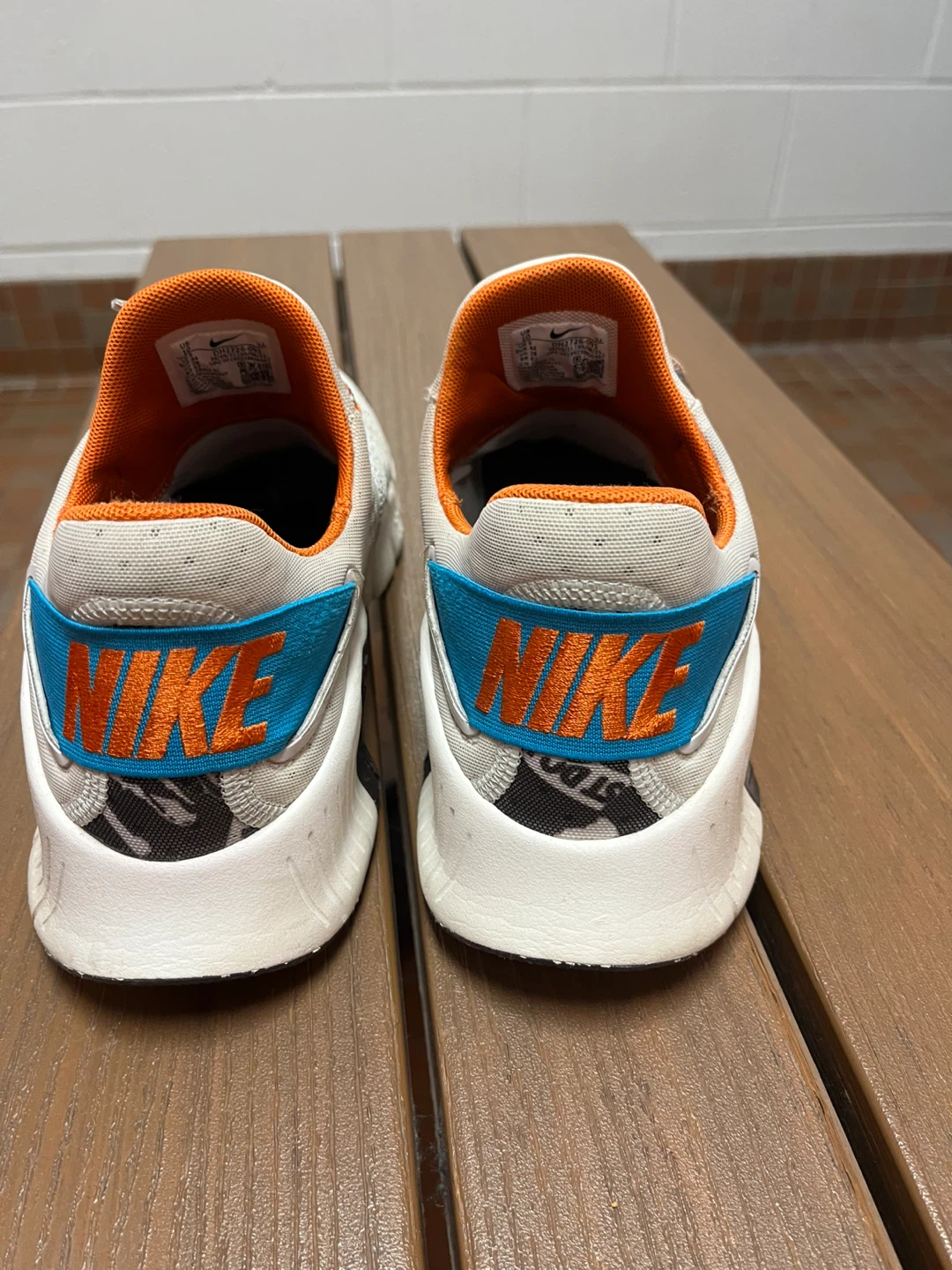 Nike Free Metcon 5 White Orange Shoes - US 10 - photo 3