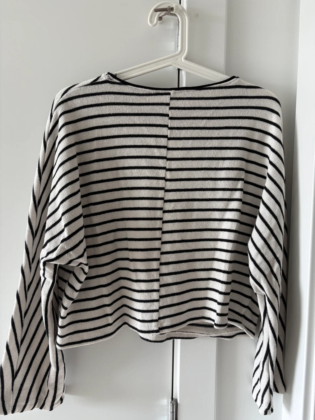 Zara Striped Long Sleeve Sweater - Size L - photo 3
