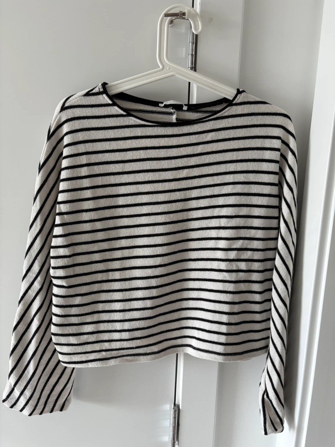 Zara Striped Long Sleeve Sweater - Size L