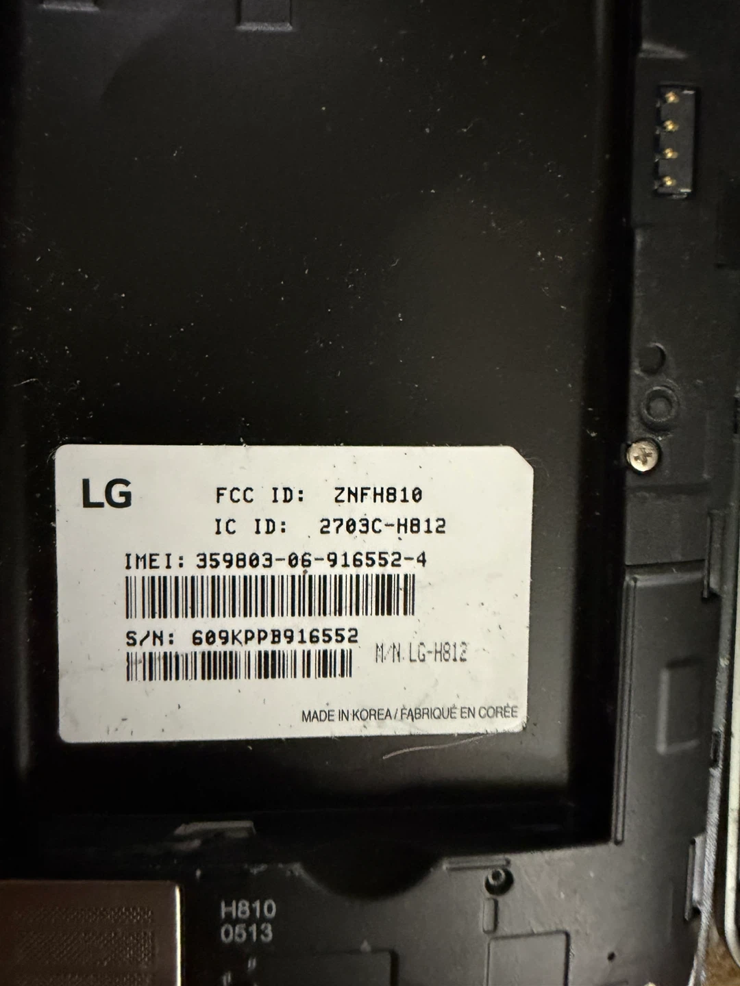 LG SMARTPHONE LOT – ZNFH810 / JW370B / D852 - photo 4