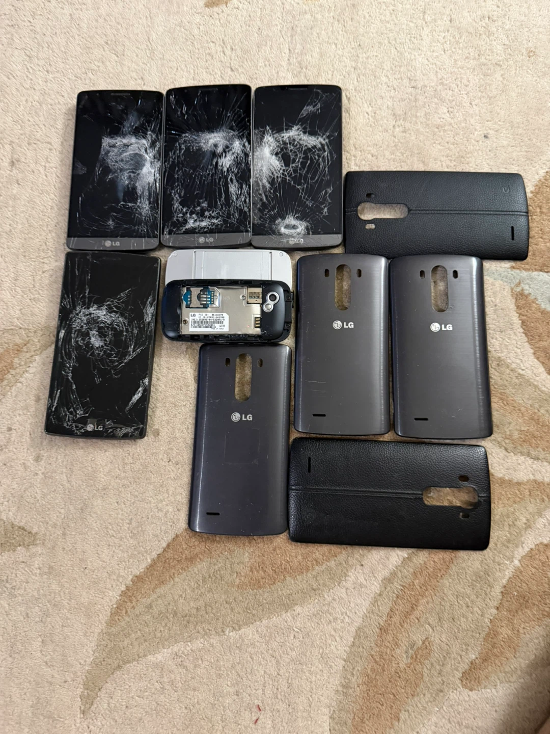 LG SMARTPHONE LOT – ZNFH810 / JW370B / D852