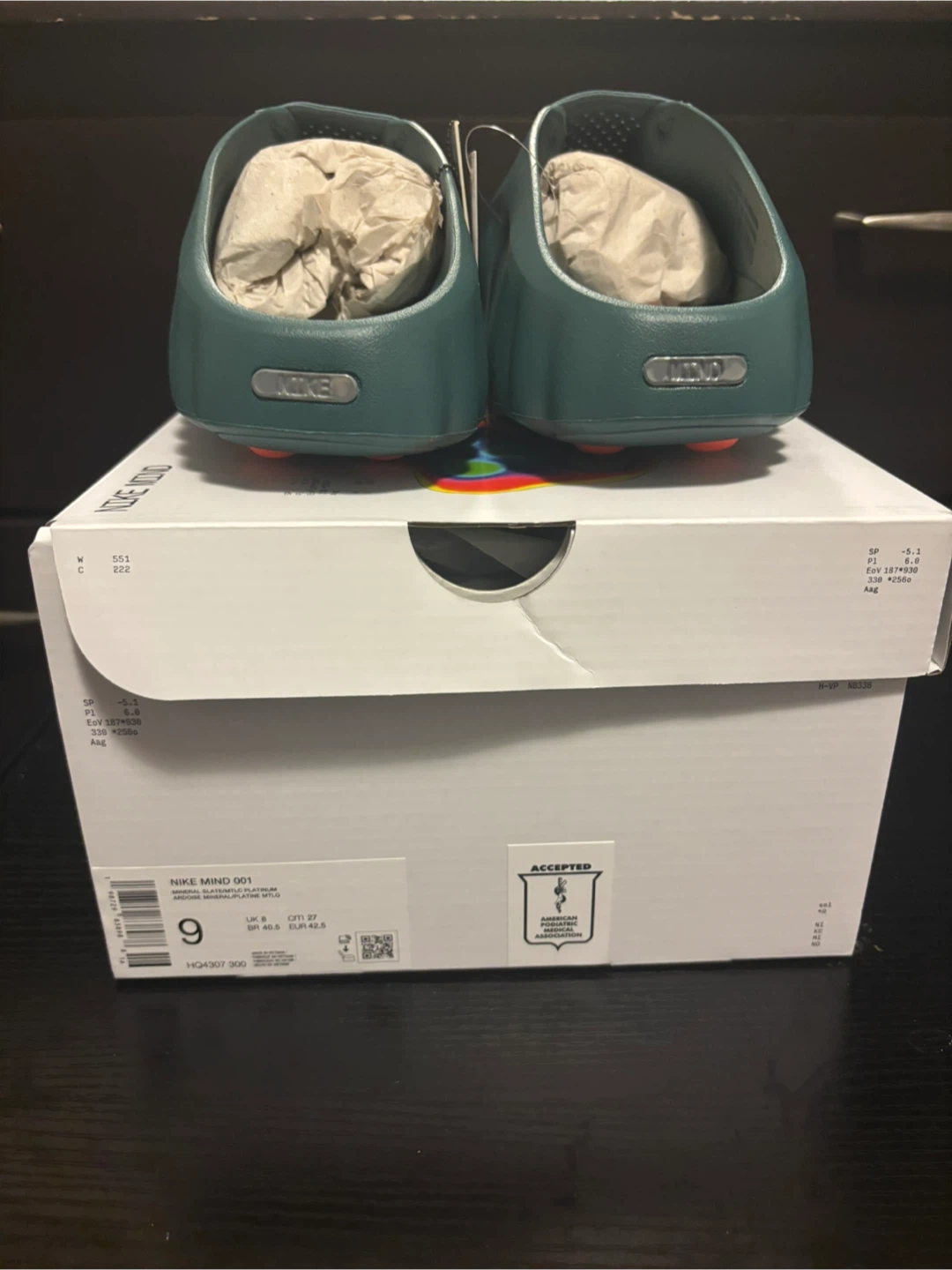 Nike Mind 001 Slides size 9 Men’s/10 Women’s - photo 2