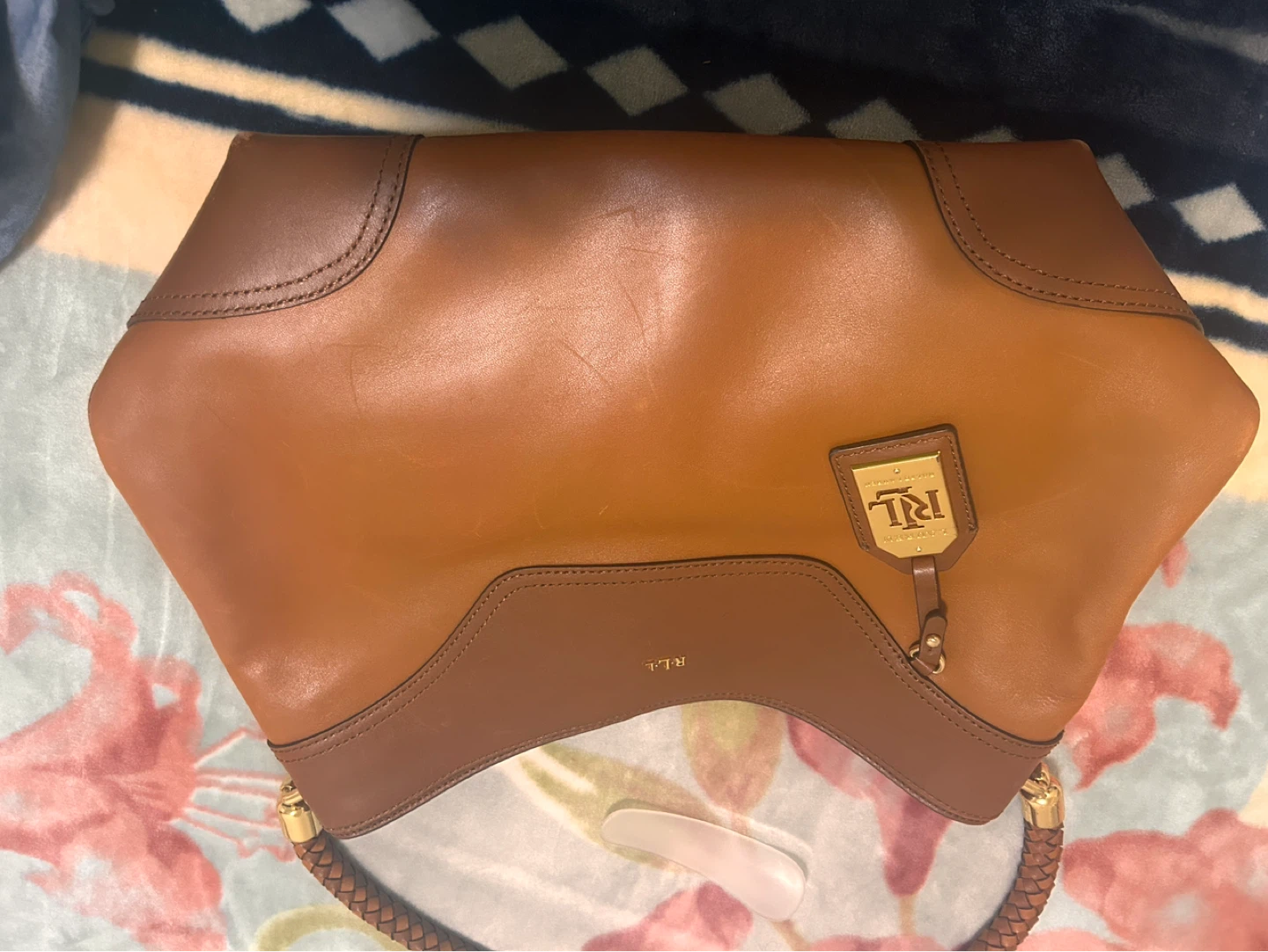 Ralph Lauren Leather Shoulder Bag
