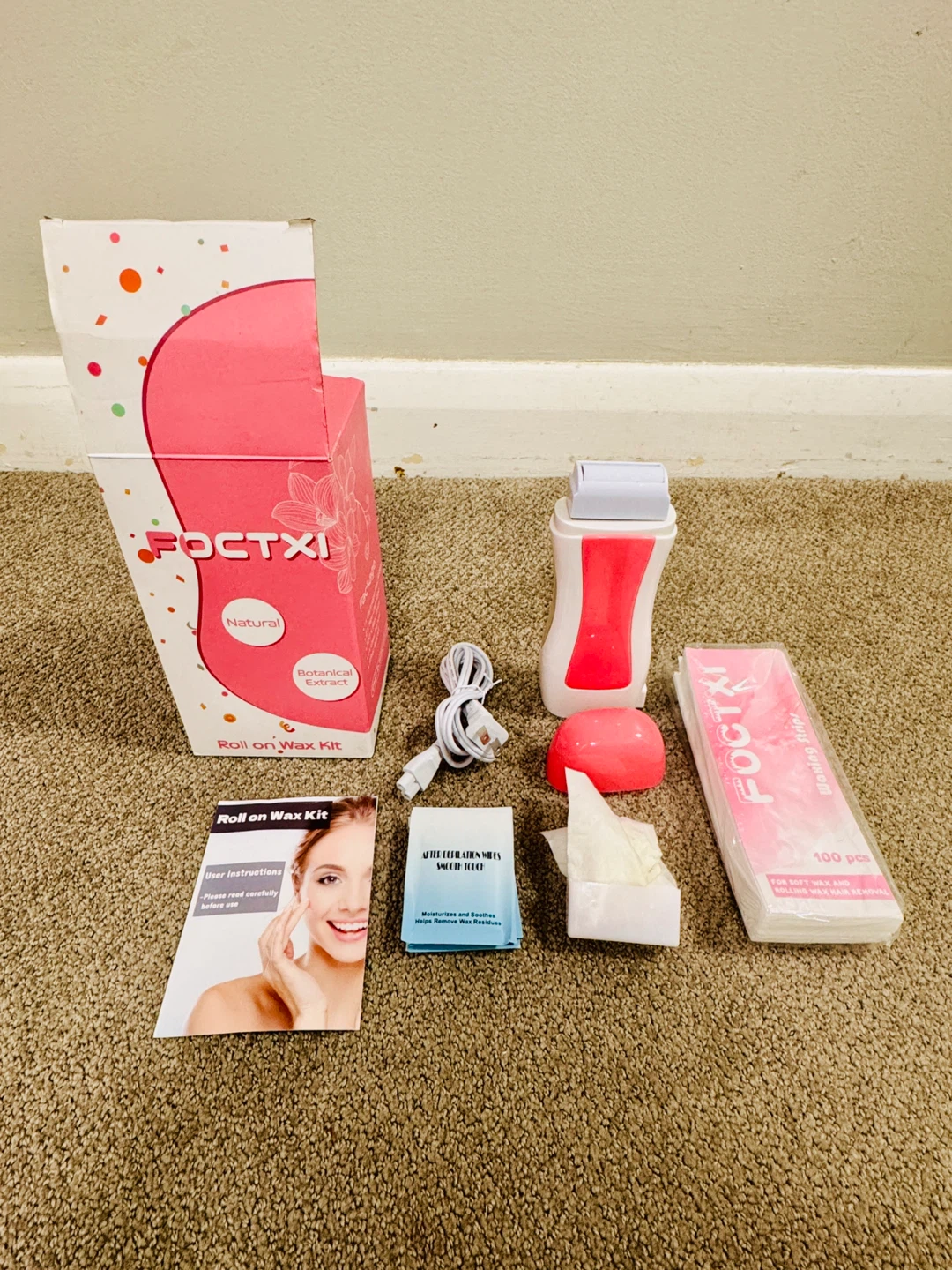 FOCTXI Roll-on Wax Kit