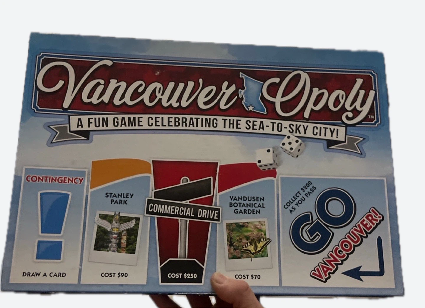 Vancouver-Opoly Board Game