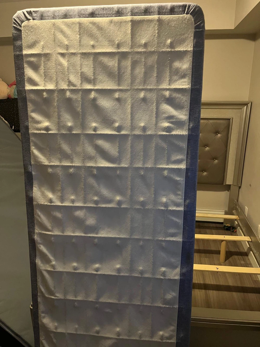 Tufted Headboard king Bed Frame - photo 4