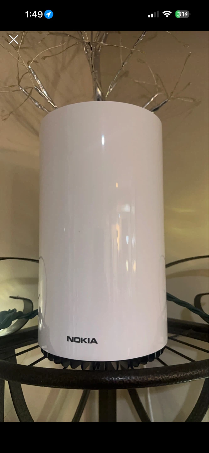 Nokia White wifi router
