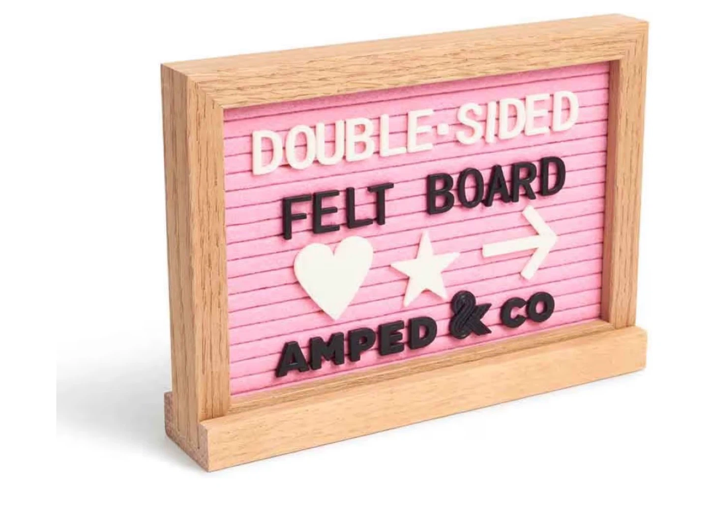 Double-Sided Felt Letter Board