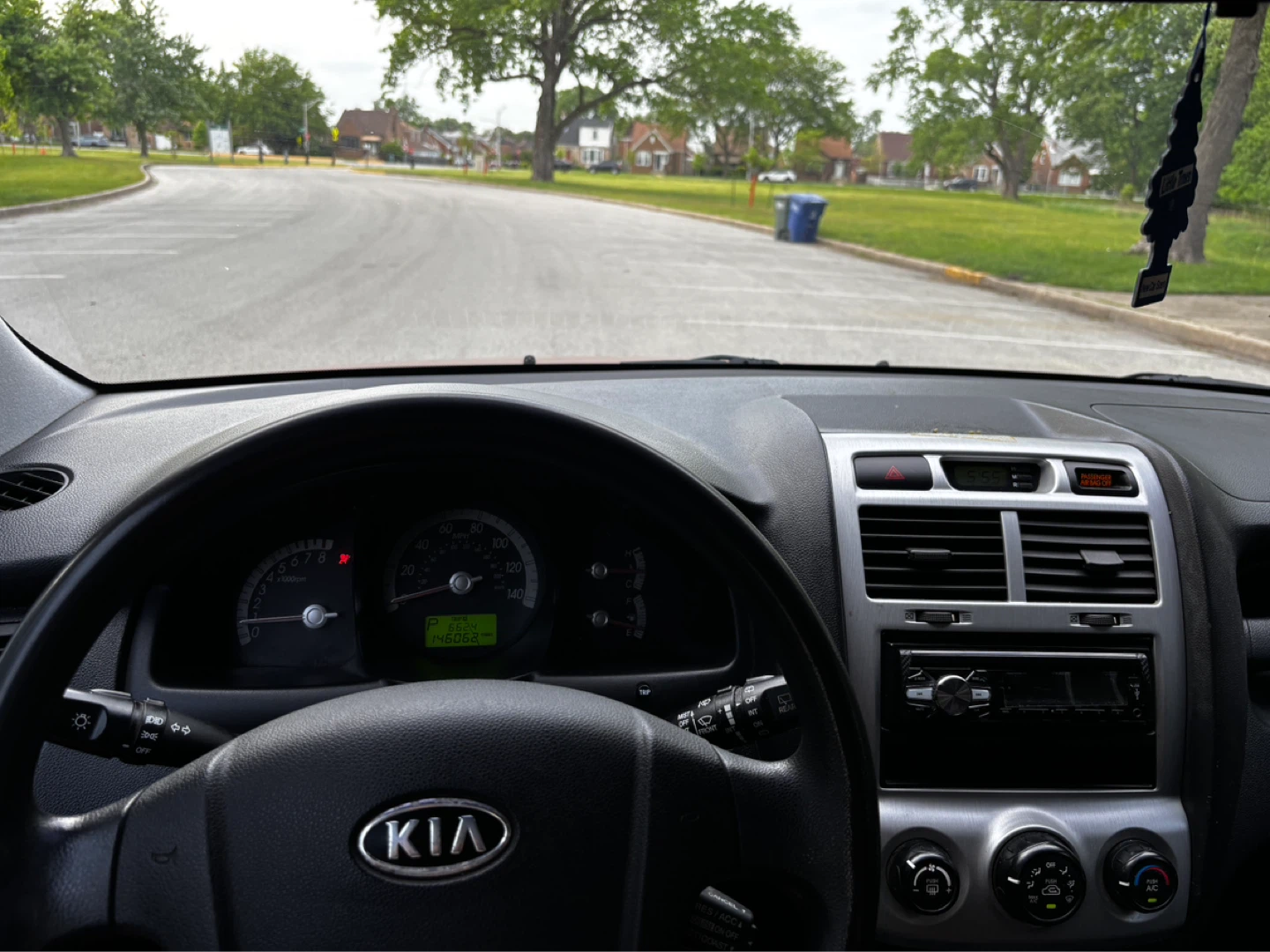 Red Kia Sportage LX 2008 - photo 5