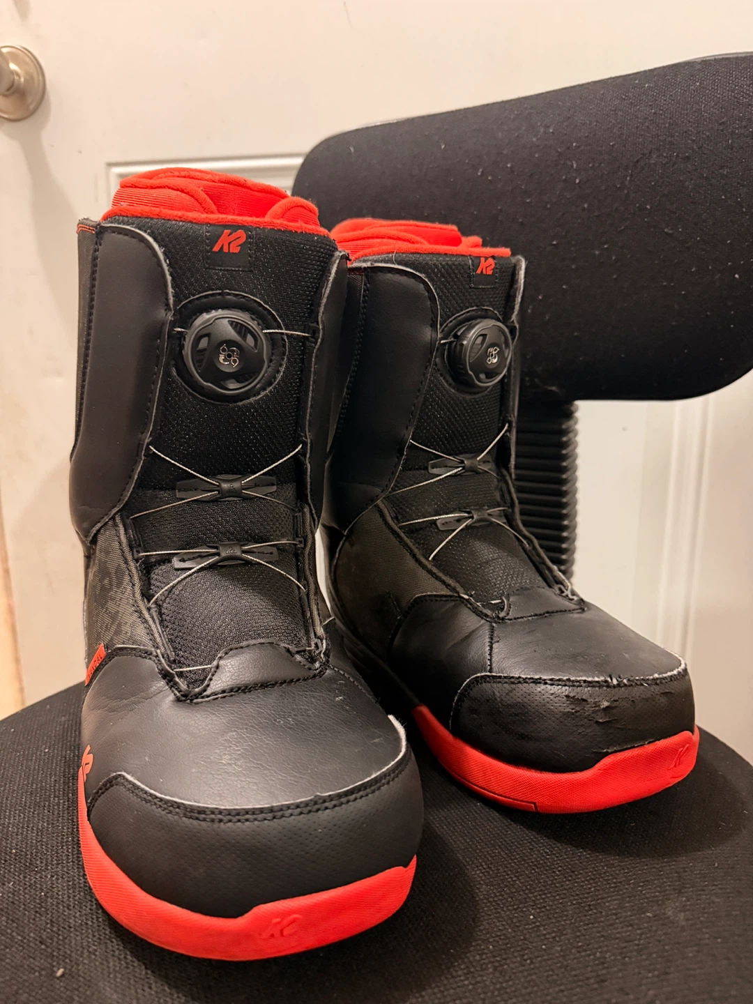 K2 Vandal Snowboard Boots - Black/Red - photo 2