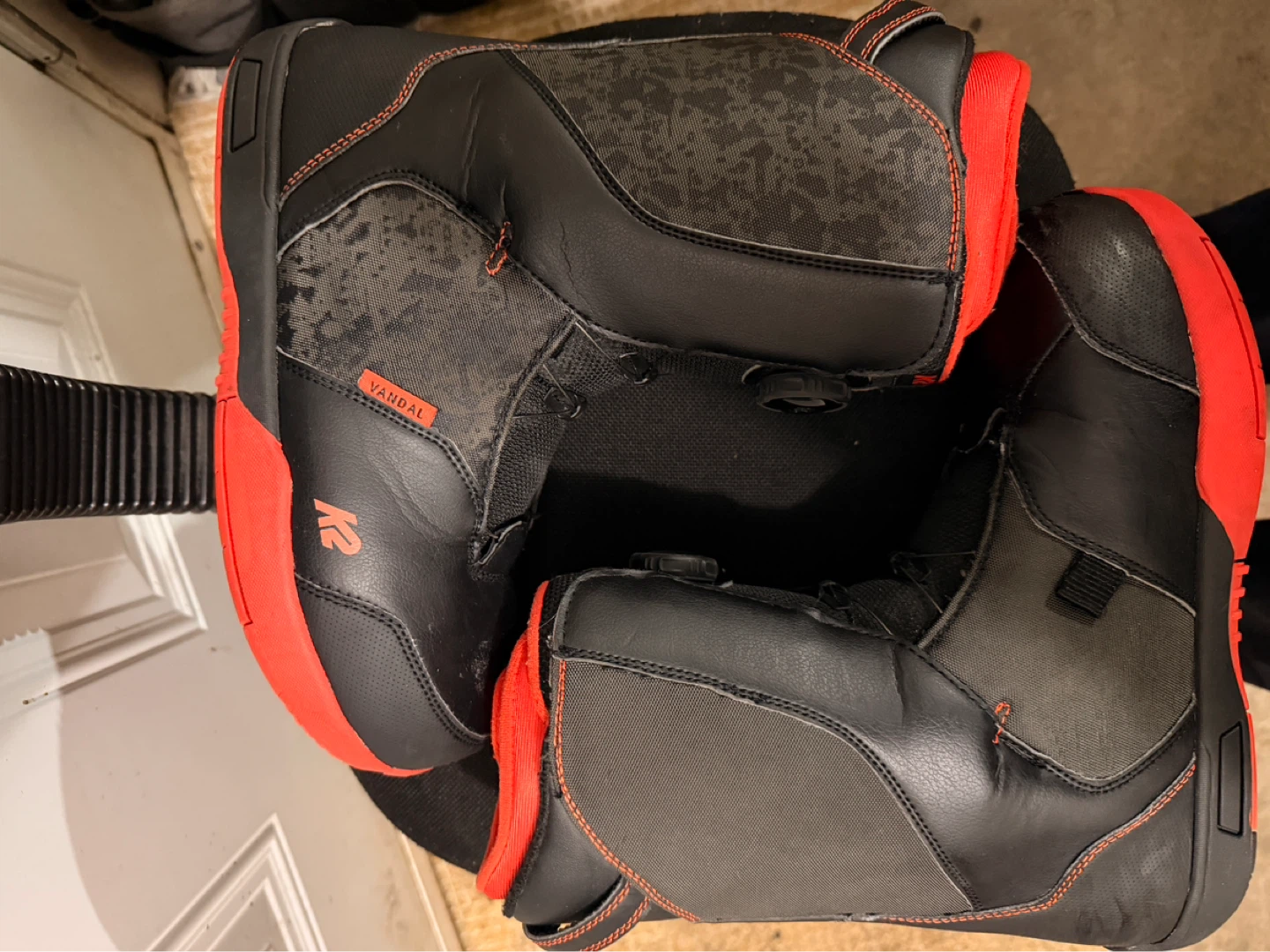 K2 Vandal Snowboard Boots - Black/Red - photo 3