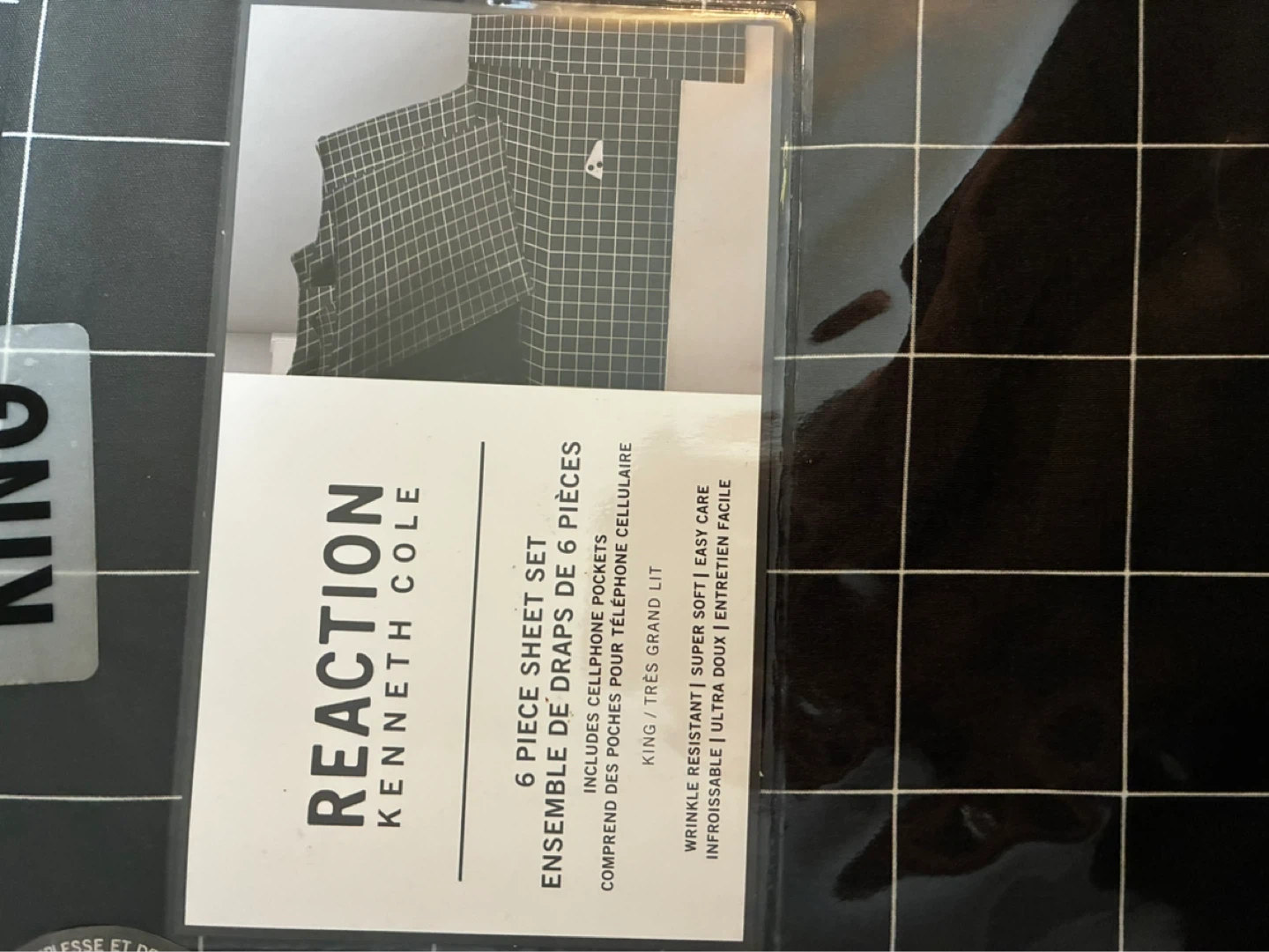 Reaction Kenneth Cole King 6 Piece Sheet Set