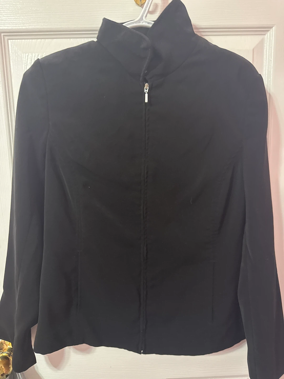 Black Zip-Up Jacket