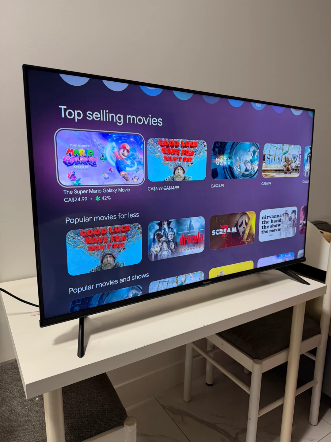 Hisense 43” Smart TV - Delivery considered - photo 5