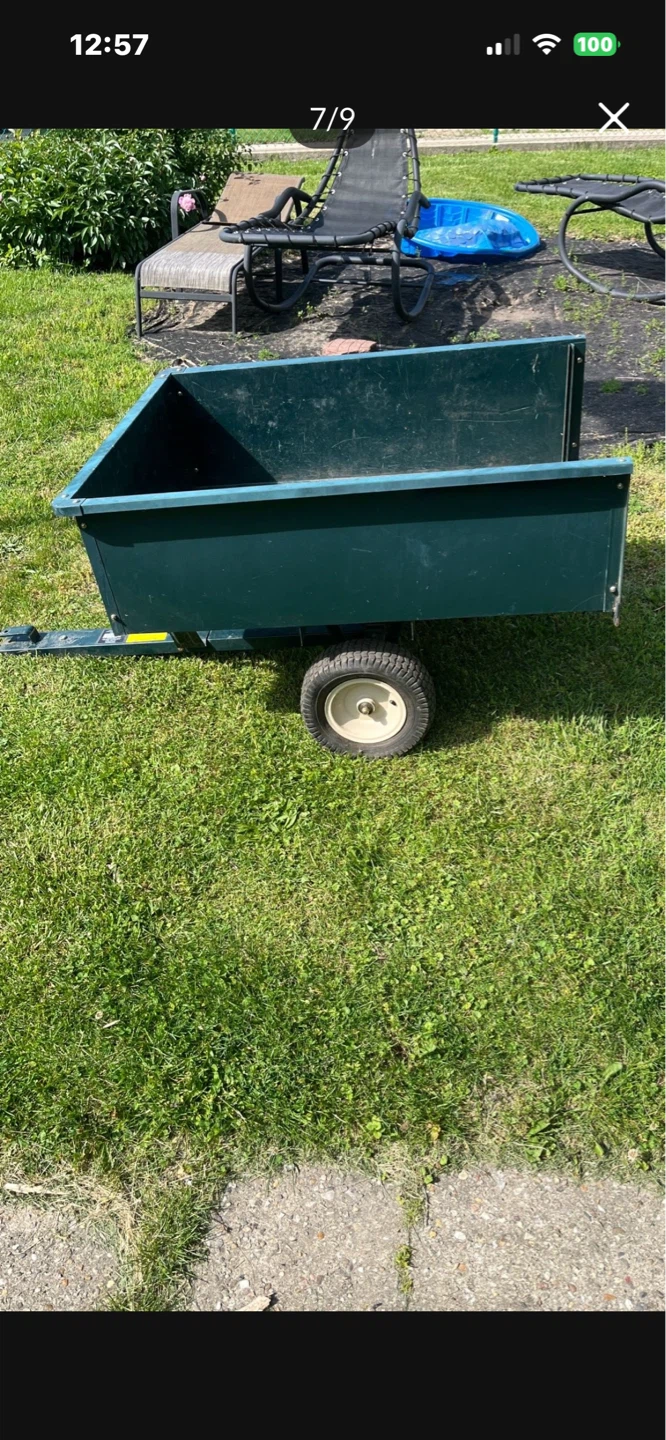 Lawn dump cart - photo 2