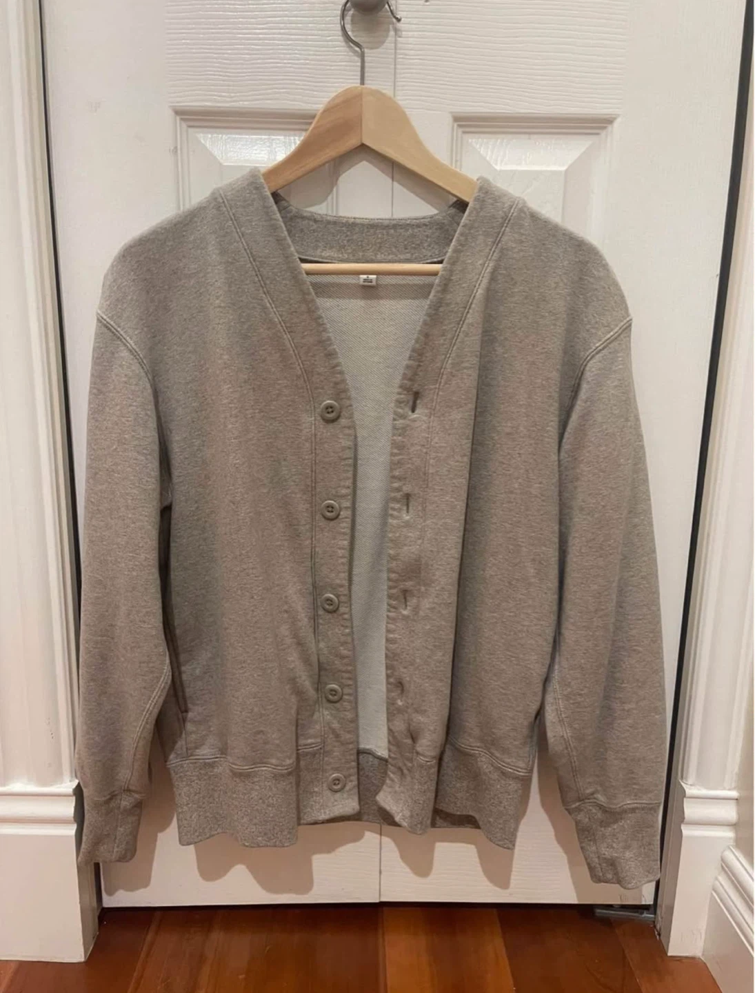 Uniqlo Grey Cardigan