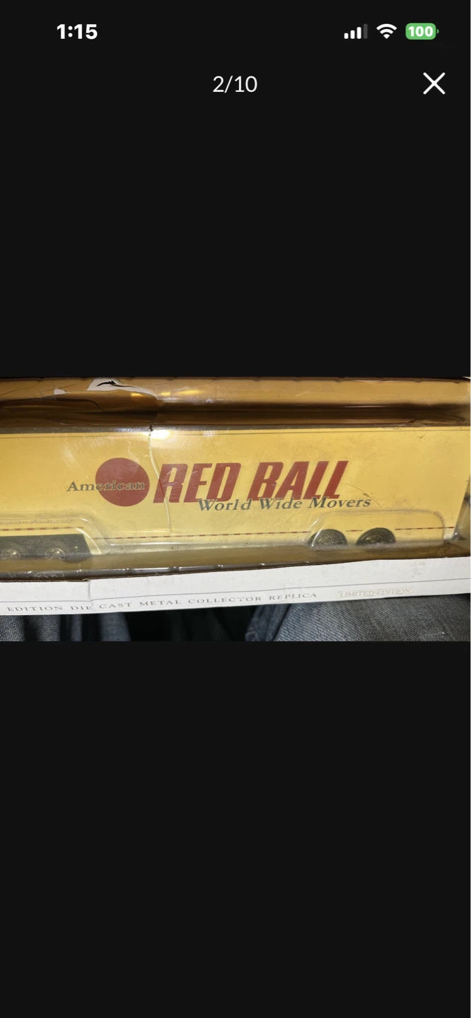 Vintage collectible cast metal semi truck - photo 2