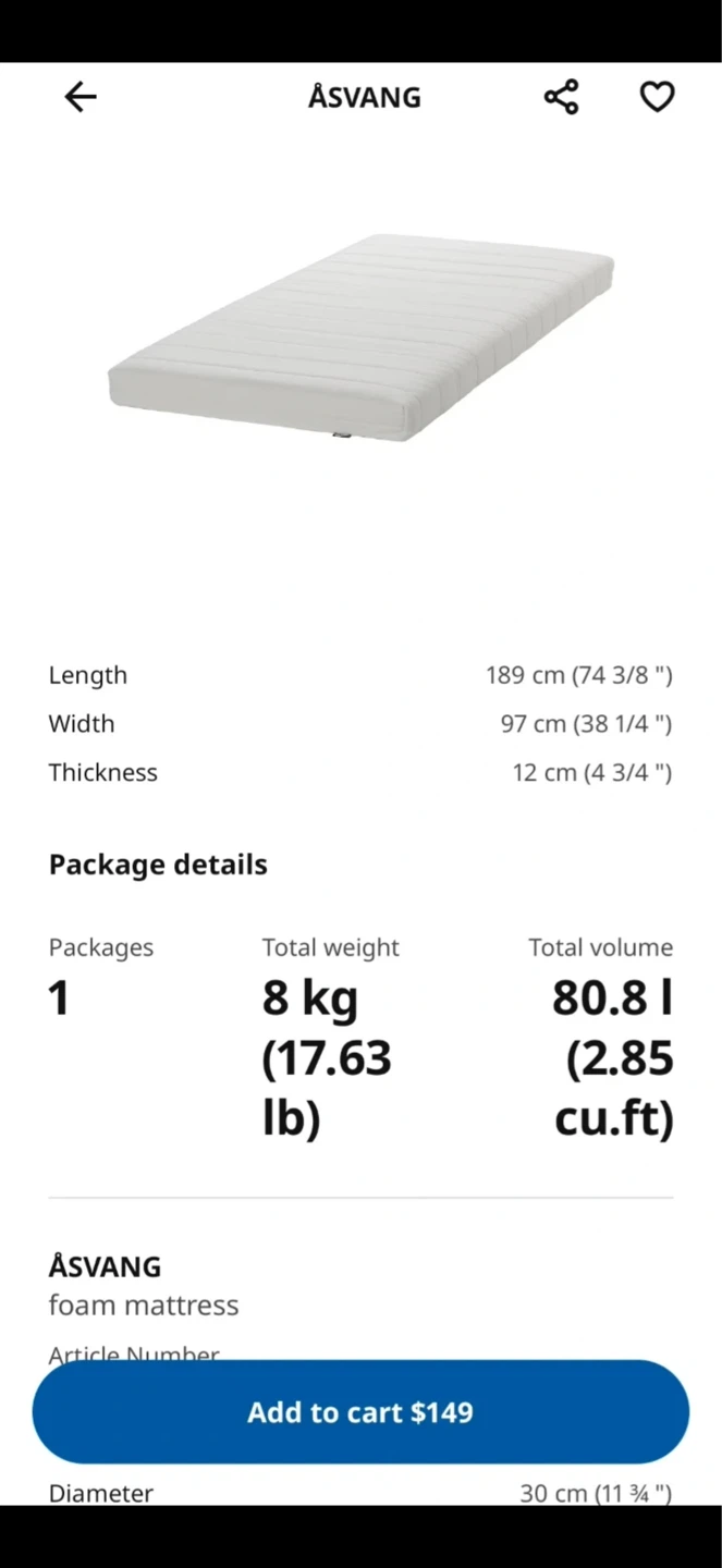 White Twin  Mattress - photo 5