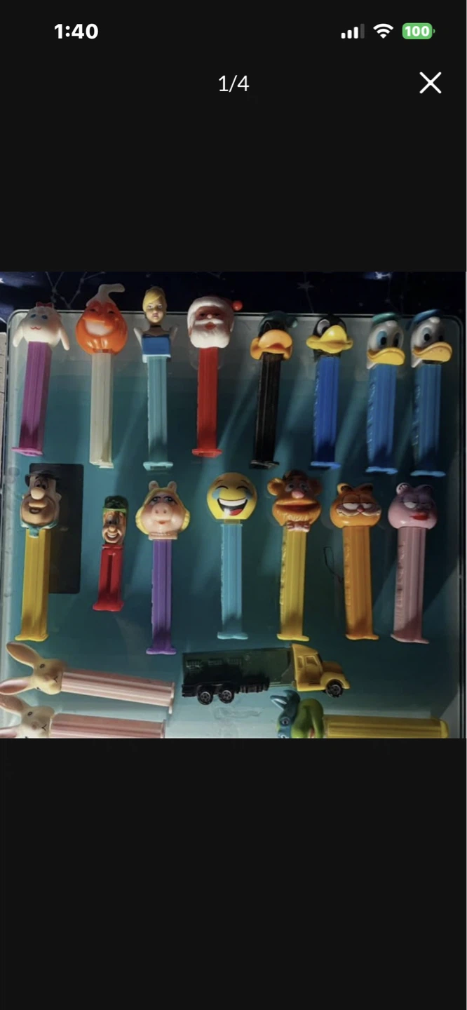 Vintage pez dispensers