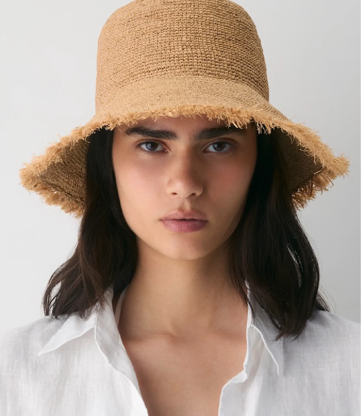 Raffia Hat from Hunter and Hare - Size M/L - photo 3