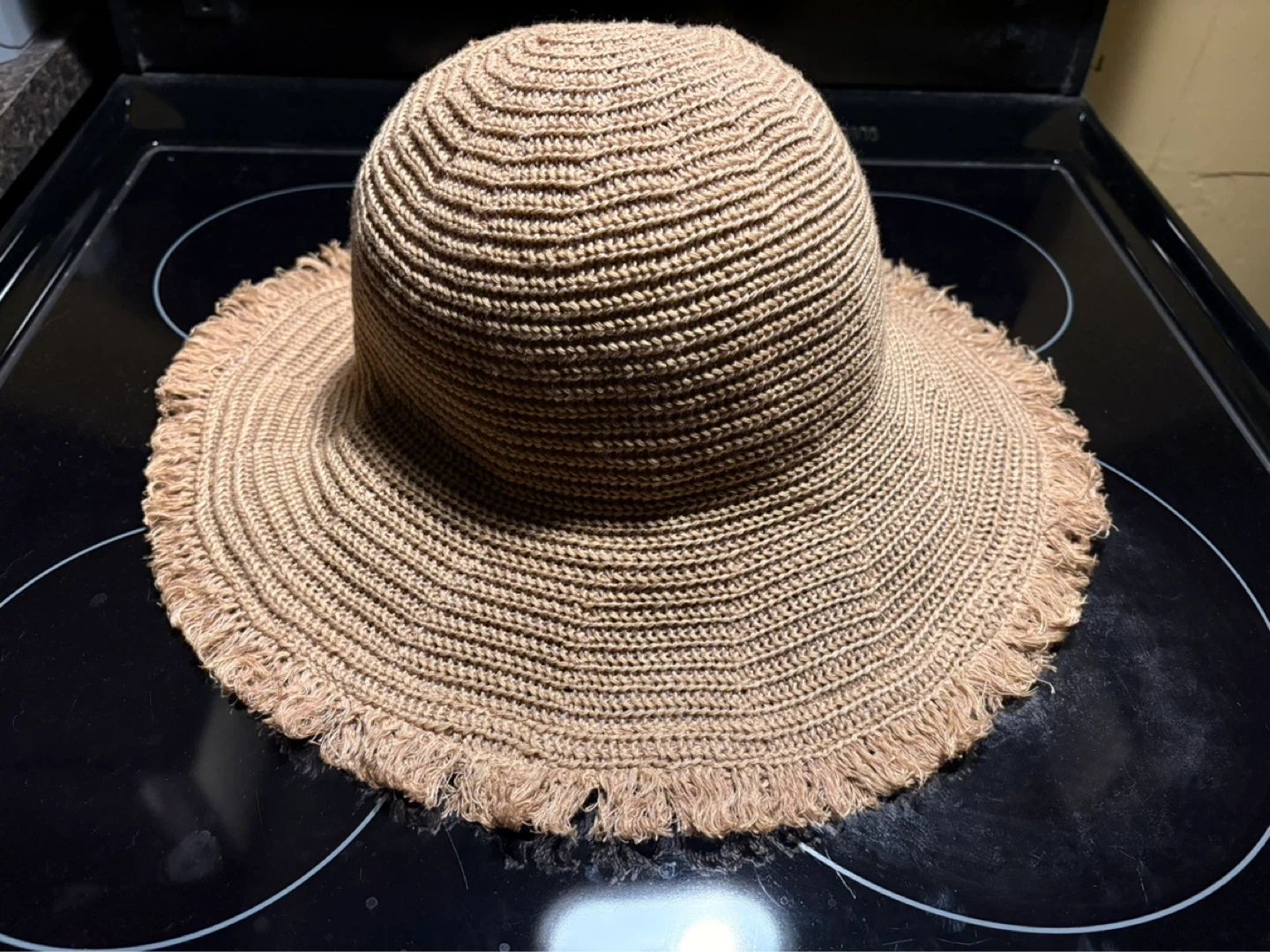 Raffia Hat from Hunter and Hare - Size M/L