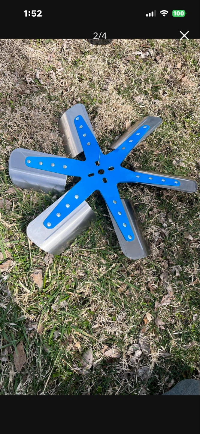 Chevy flux fan