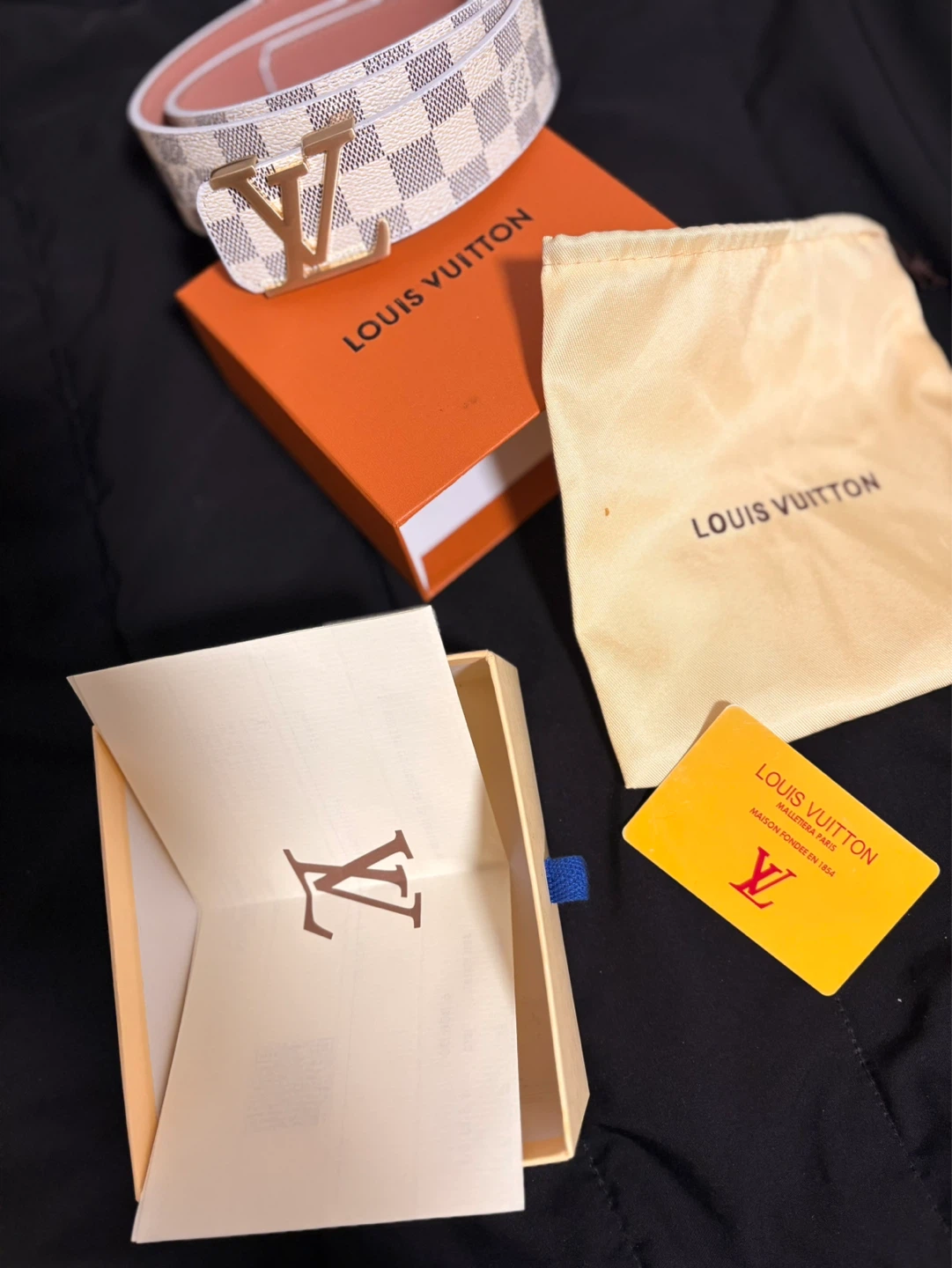 Louis Vuitton Damier Azur Belt - photo 3