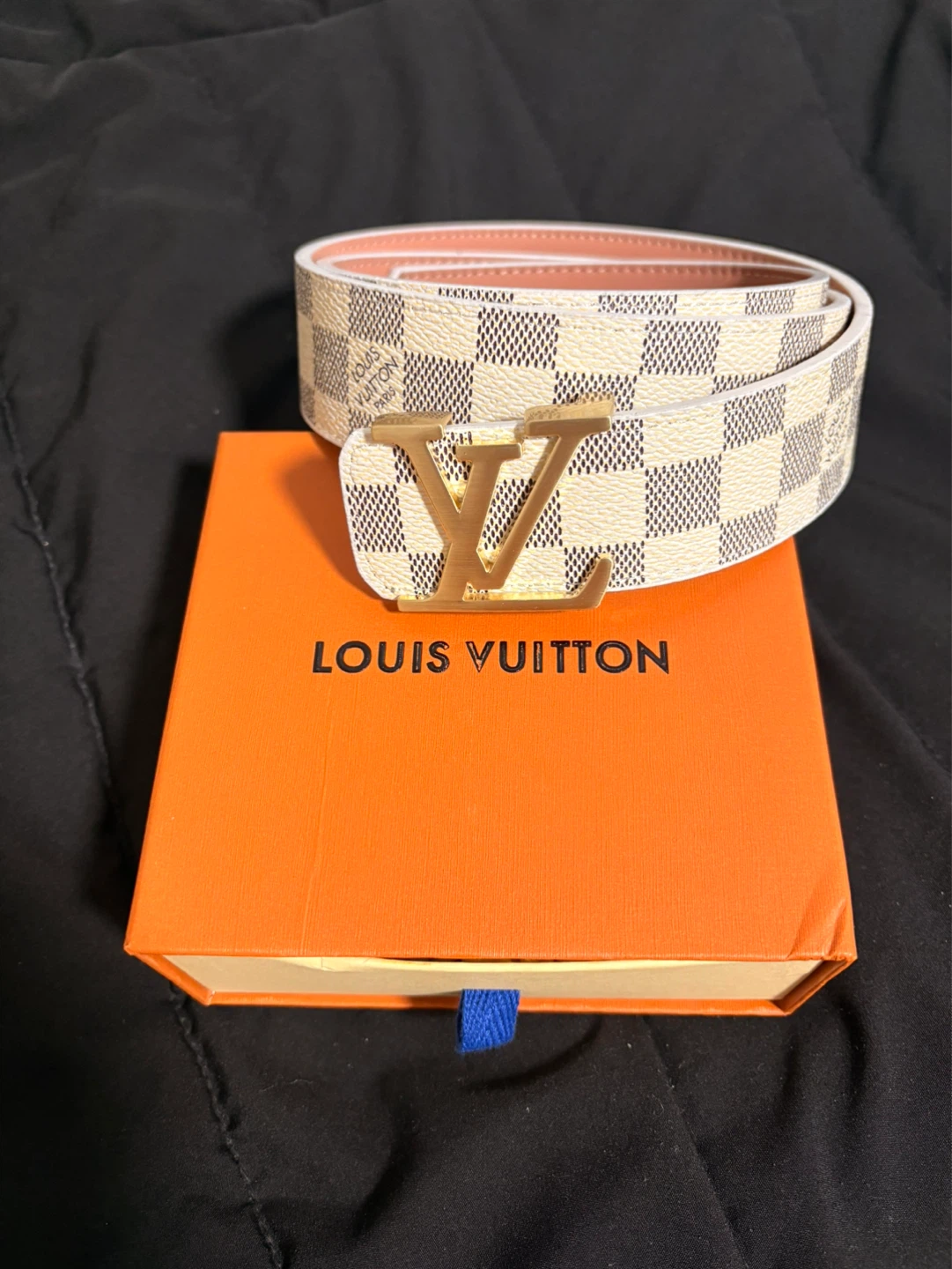 Louis Vuitton Damier Azur Belt - photo 2