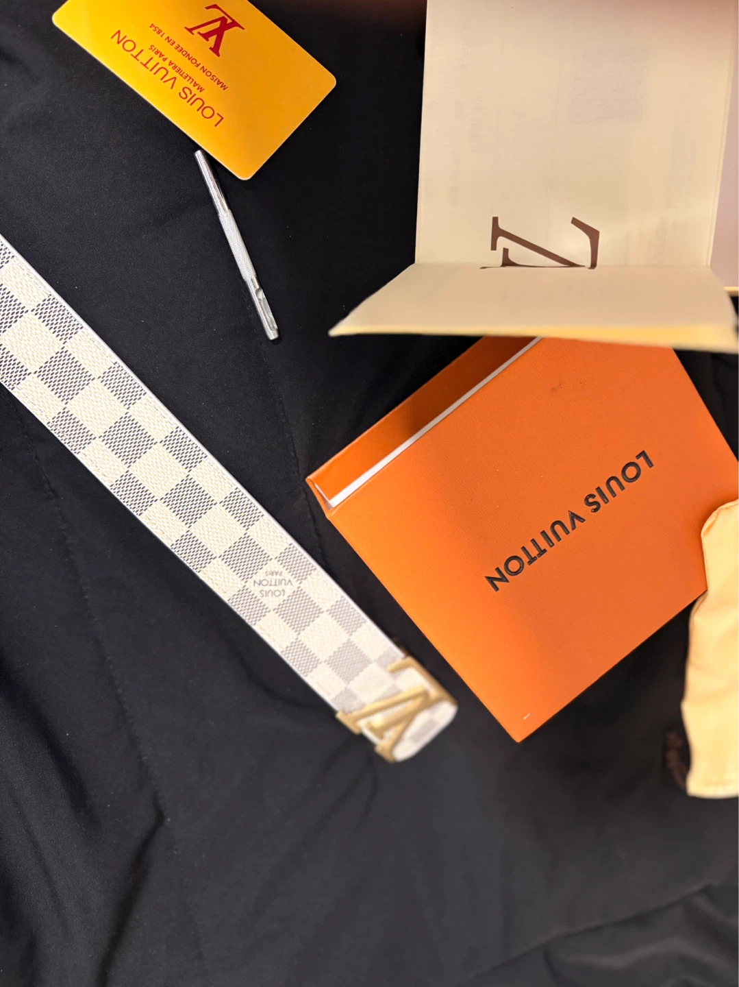 Louis Vuitton Damier Azur Belt - photo 5