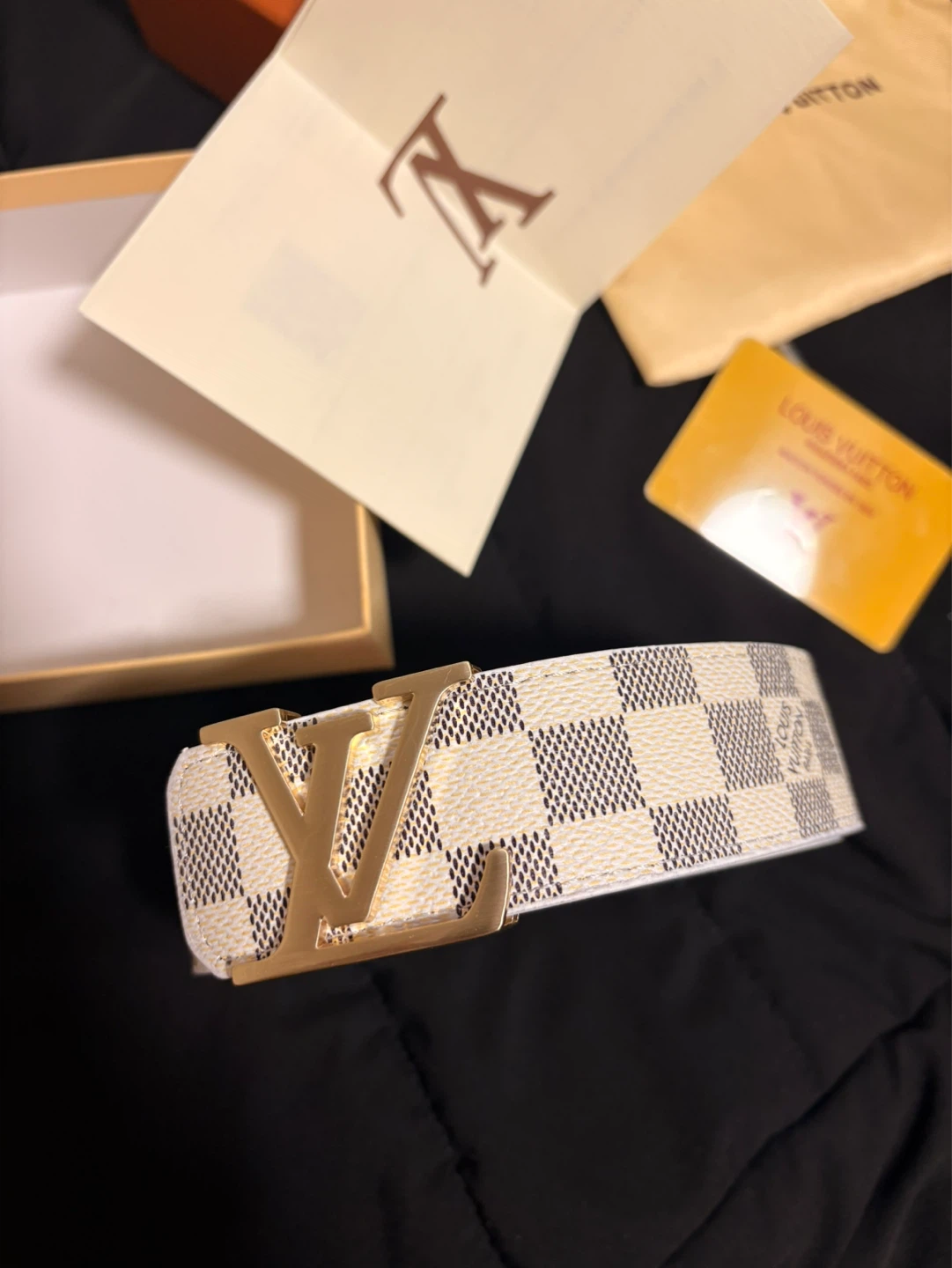 Louis Vuitton Damier Azur Belt - photo 4