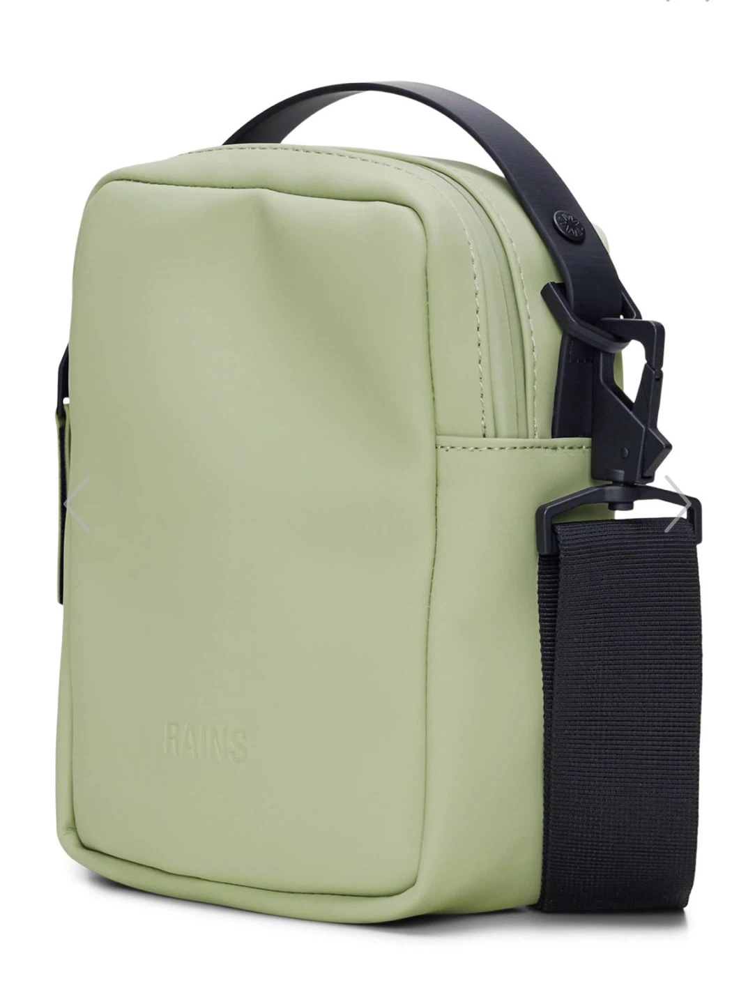 RAINS Reporter Box Bag in Earth Green