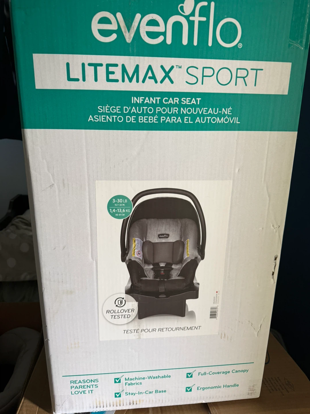 Evenflo LiteMax Sport Infant Car Seat - photo 2