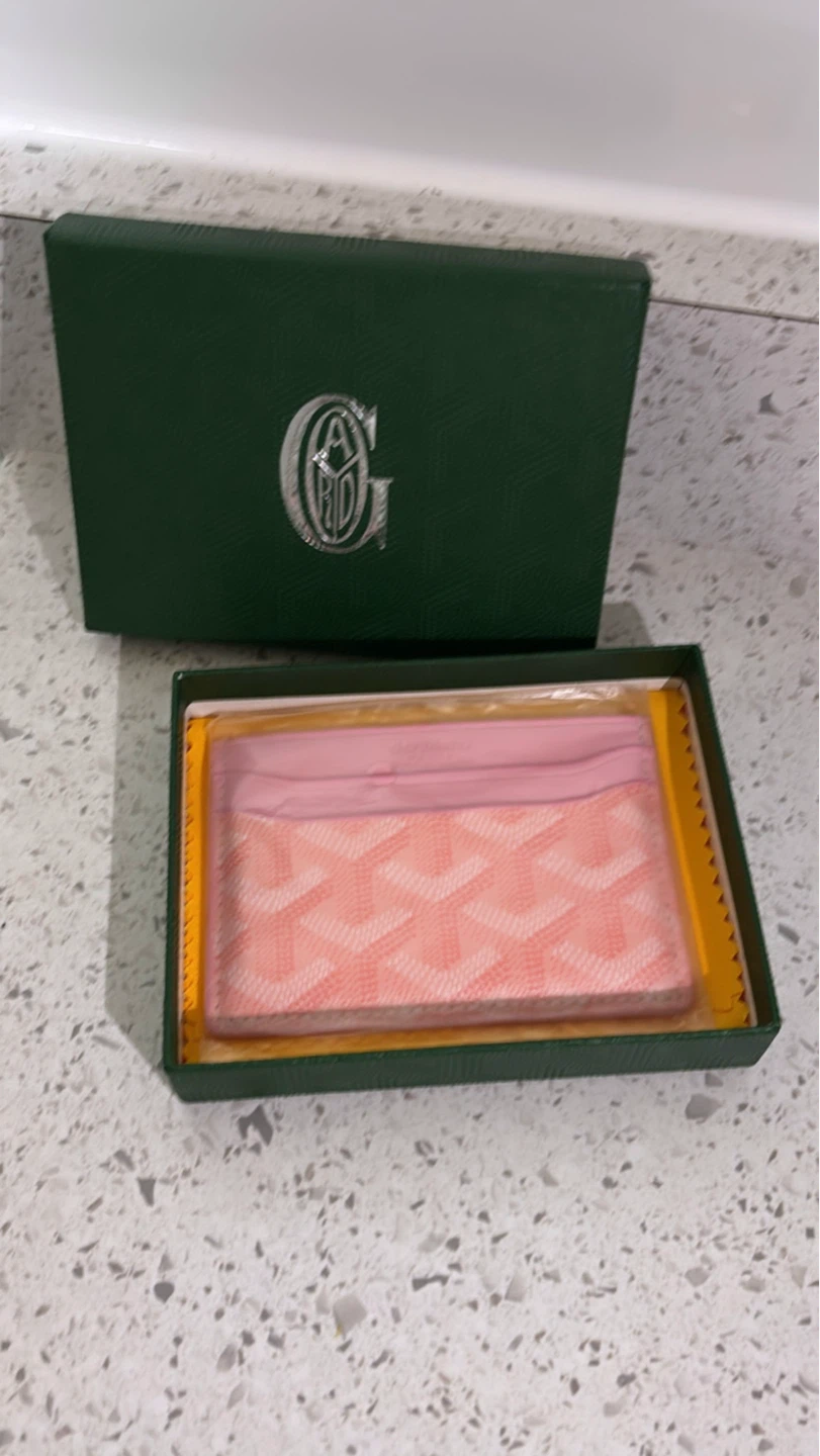 Goyard Pink Card Holder - photo 2