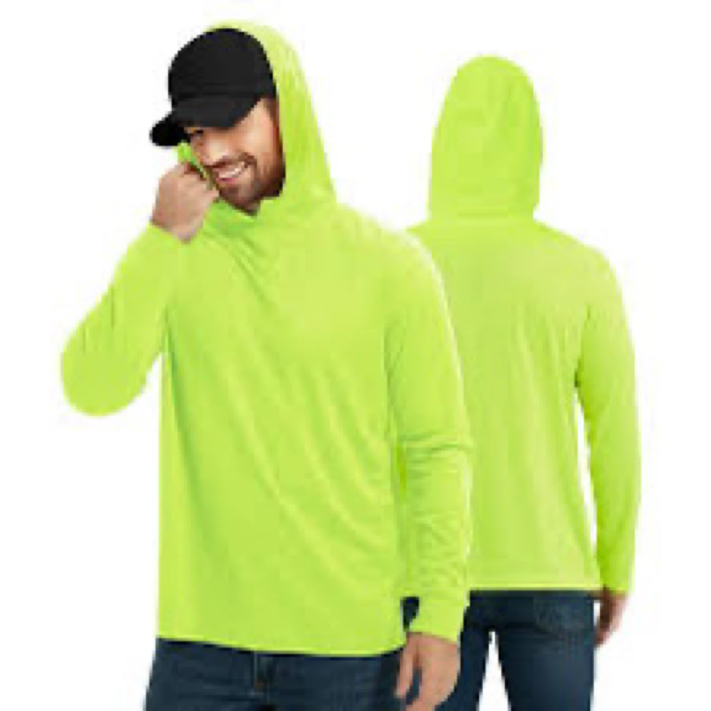 Long Sleeve Hooded Shirt - photo 3