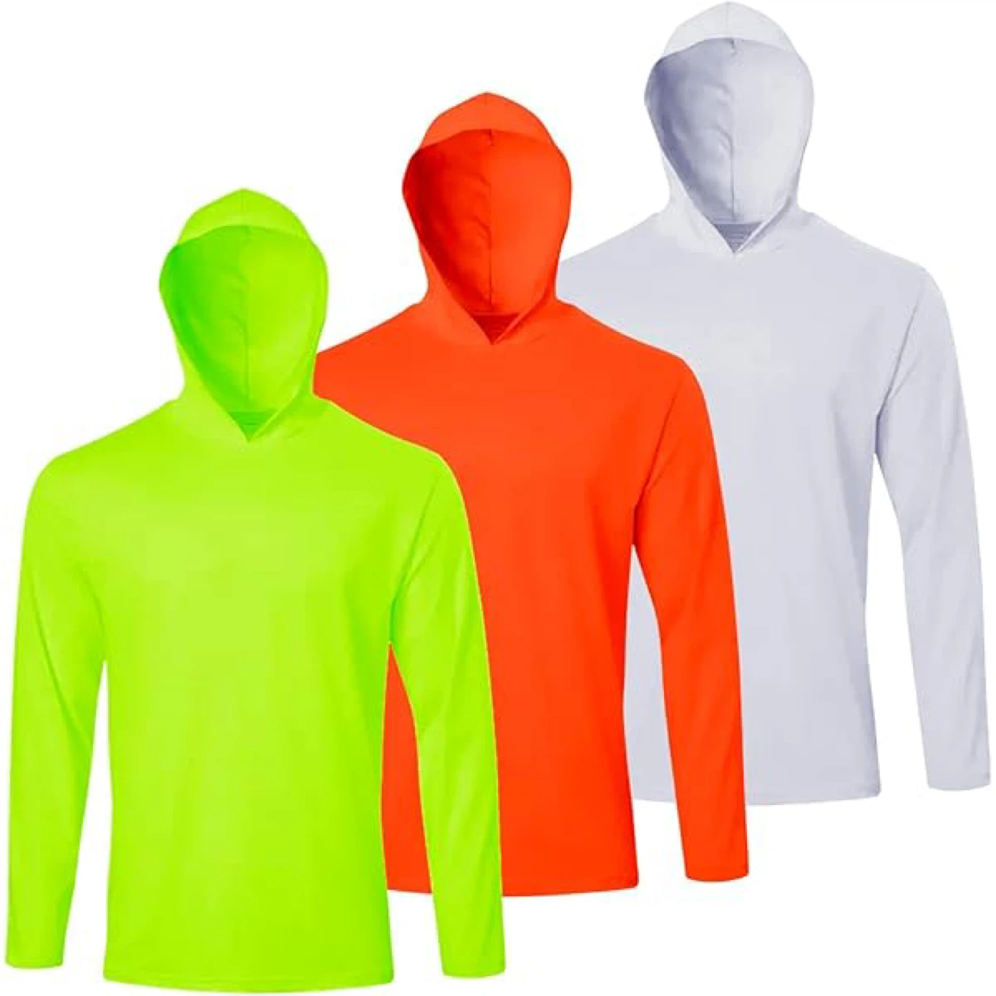 High-Visibility Long Sleeve T-Shirts with Reflective Tape