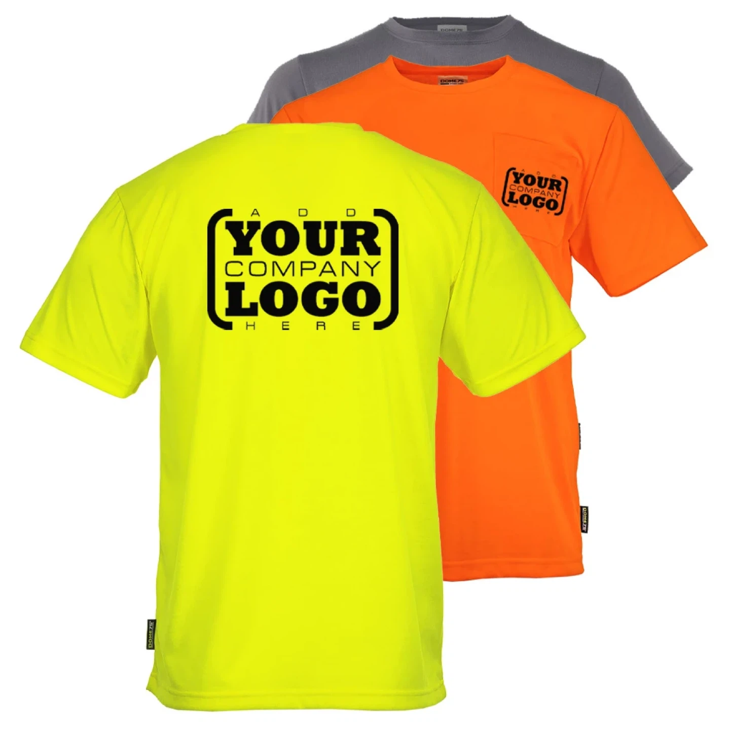 High-Visibility Long Sleeve T-Shirts with Reflective Tape - photo 3