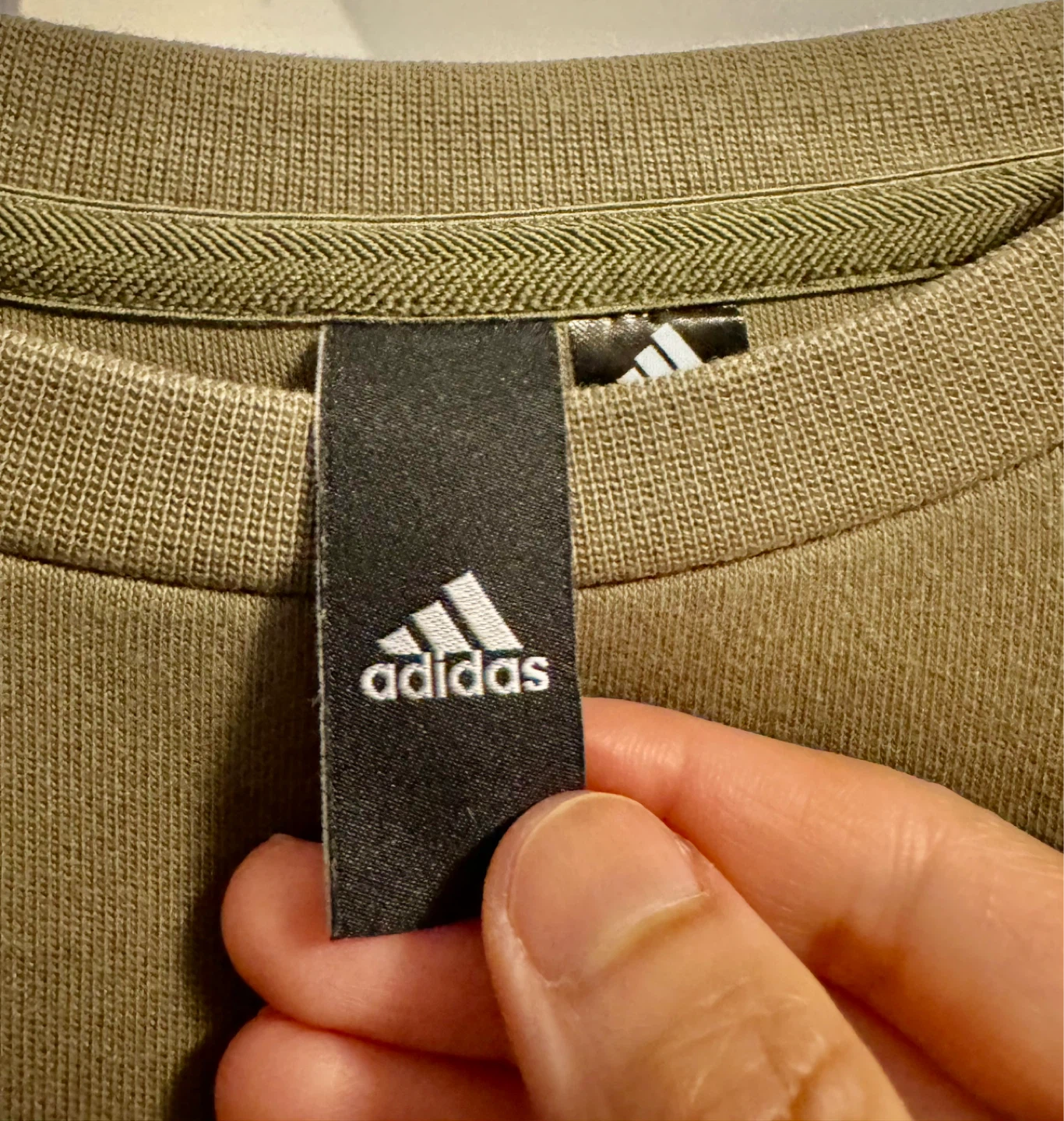 adidas Men’s Crewneck Sweatshirt_Olive Green_Asia 2XL_NWOT - photo 3