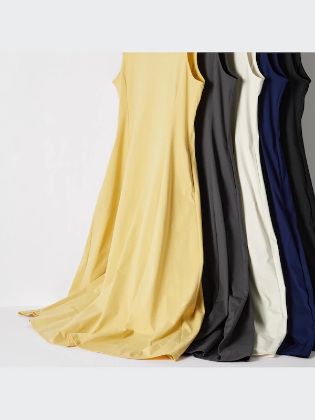 Uniqlo Extra Stretch AIRism Sleeveless Dress_Yellow_Size S_NWOT - photo 3